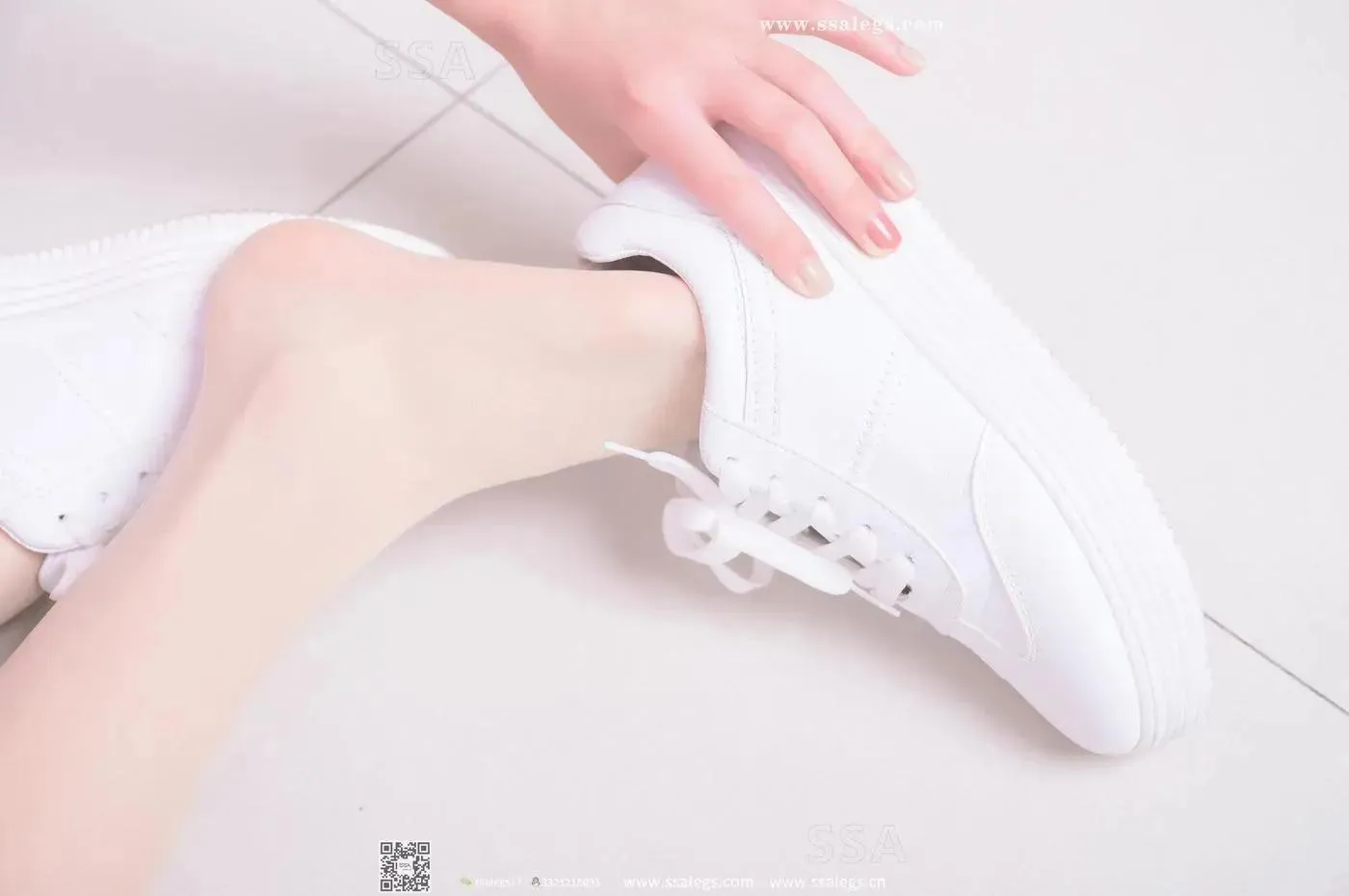 [SSA丝社]超清写真 NO.325 素素小姐姐放假在家穿丝袜陪你玩篮球(下) [79P]插图5